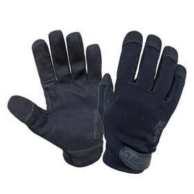Hatch FMN500 Friskmaster Cut and Puncture Resistant Glove with ProTech Liner has a suede palm and seamless cuff